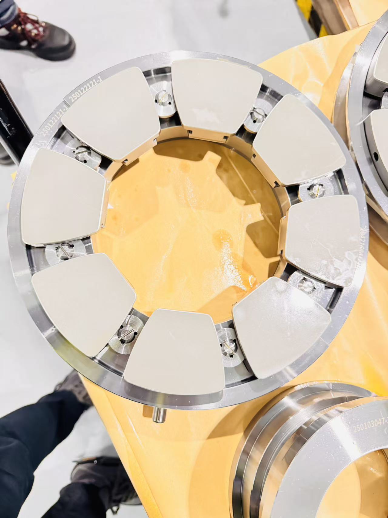 Monitoring systems, bearings, and factory-side inspection visibility