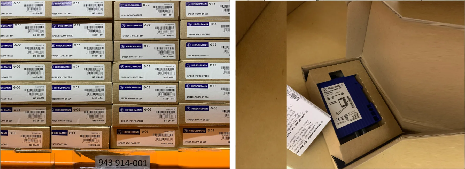 hirchmanw supplied goods evidence for mro spares / multi brand supply by Impro Solutions Bangladesh and Impro Solutions UK.